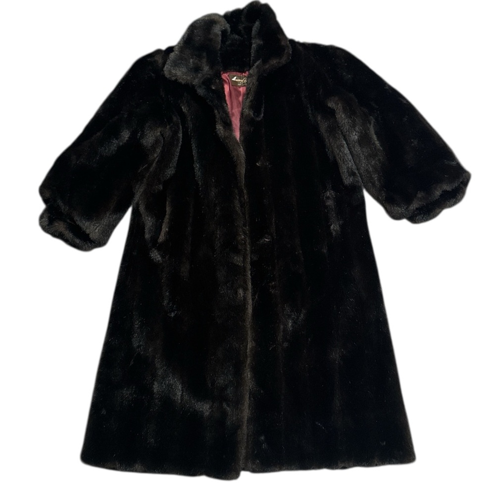 Vintage American signature Faux Fur Coat